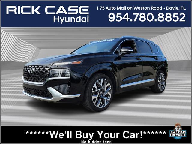 used 2023 Hyundai Santa Fe car, priced at $34,395