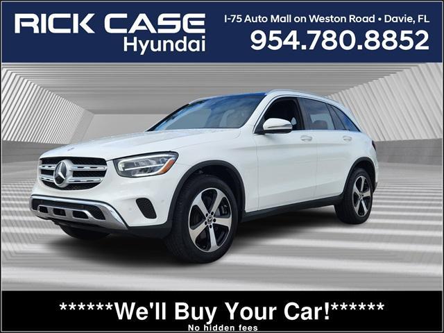 used 2021 Mercedes-Benz GLC 300 car, priced at $30,300