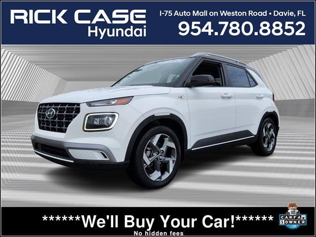 used 2022 Hyundai Venue car, priced at $15,965