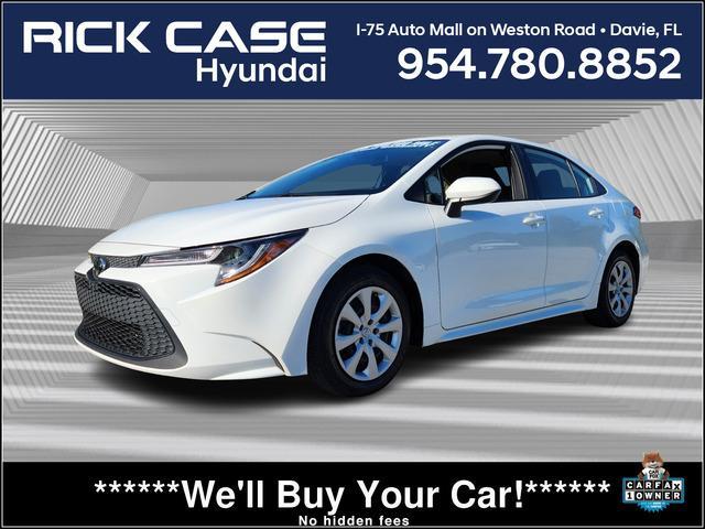 used 2022 Toyota Corolla car, priced at $17,127