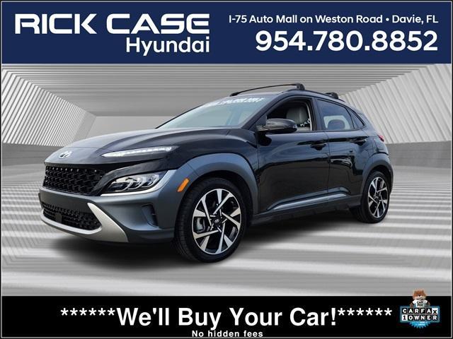 used 2022 Hyundai Kona car, priced at $21,414