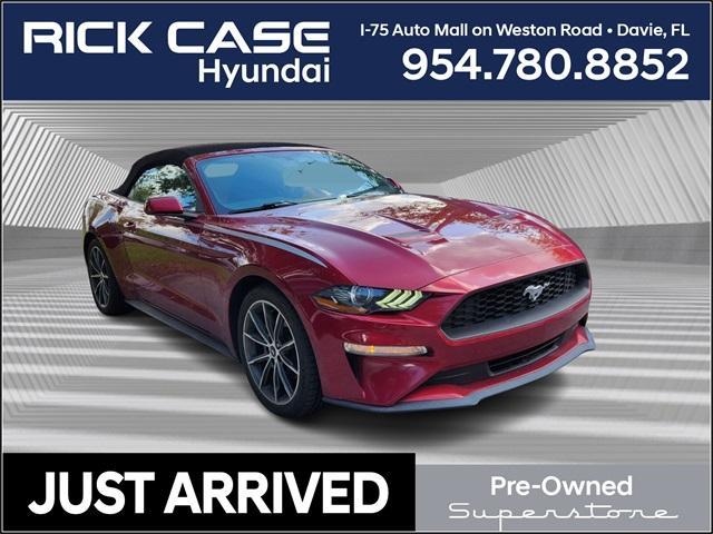 used 2019 Ford Mustang car, priced at $22,495