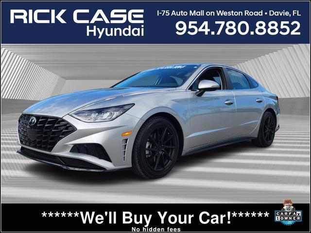 used 2021 Hyundai Sonata car, priced at $15,725