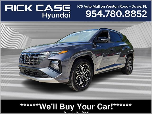 used 2024 Hyundai Tucson Hybrid car, priced at $35,830