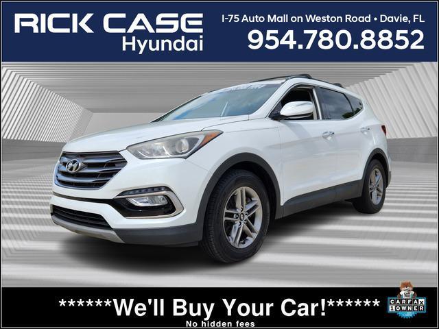 used 2018 Hyundai Santa Fe Sport car, priced at $15,757