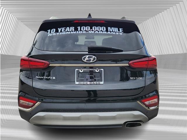 used 2019 Hyundai Santa Fe car, priced at $20,038