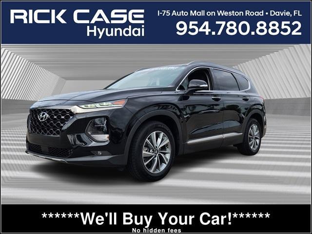 used 2019 Hyundai Santa Fe car, priced at $20,038