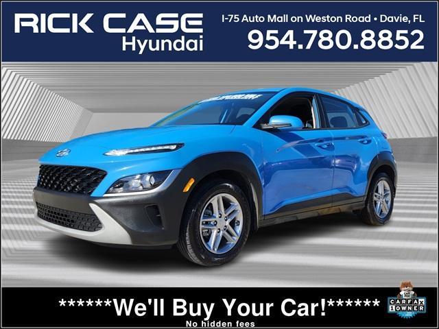 used 2022 Hyundai Kona car, priced at $17,431