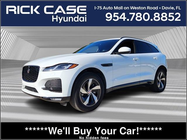 used 2021 Jaguar F-PACE car, priced at $32,322