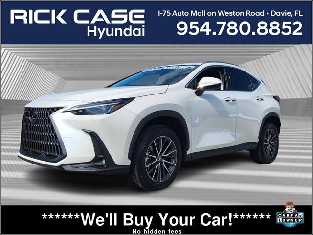 used 2023 Lexus NX 350 car, priced at $42,866