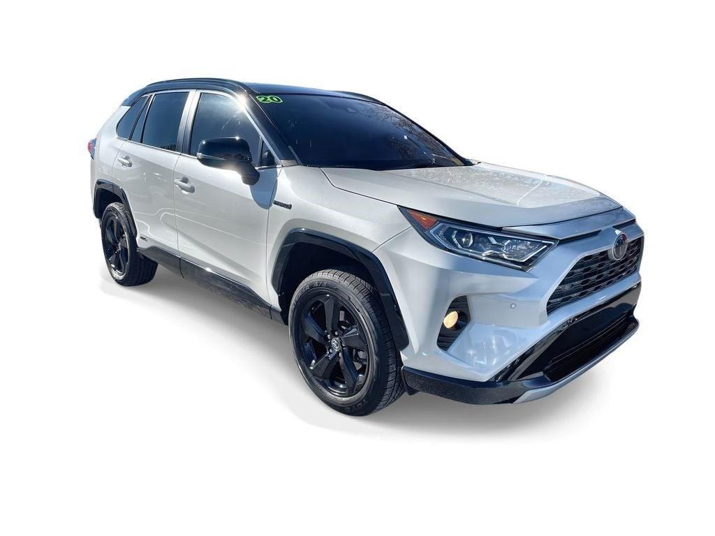 used 2020 Toyota RAV4 Hybrid car, priced at $31,000