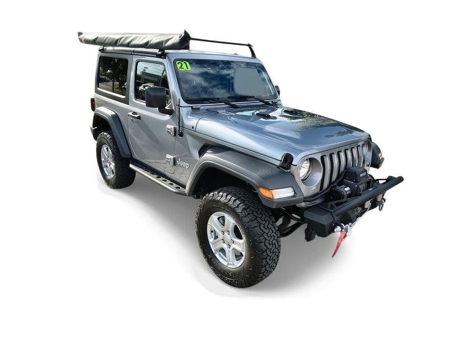 used 2021 Jeep Wrangler car, priced at $27,592