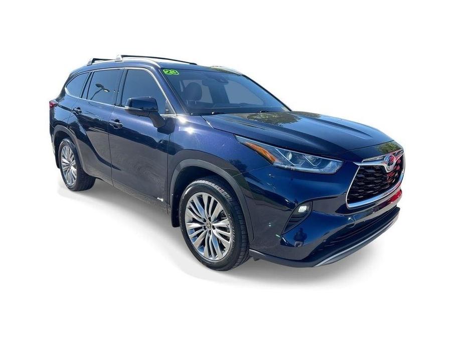 used 2023 Toyota Highlander Hybrid car, priced at $44,842