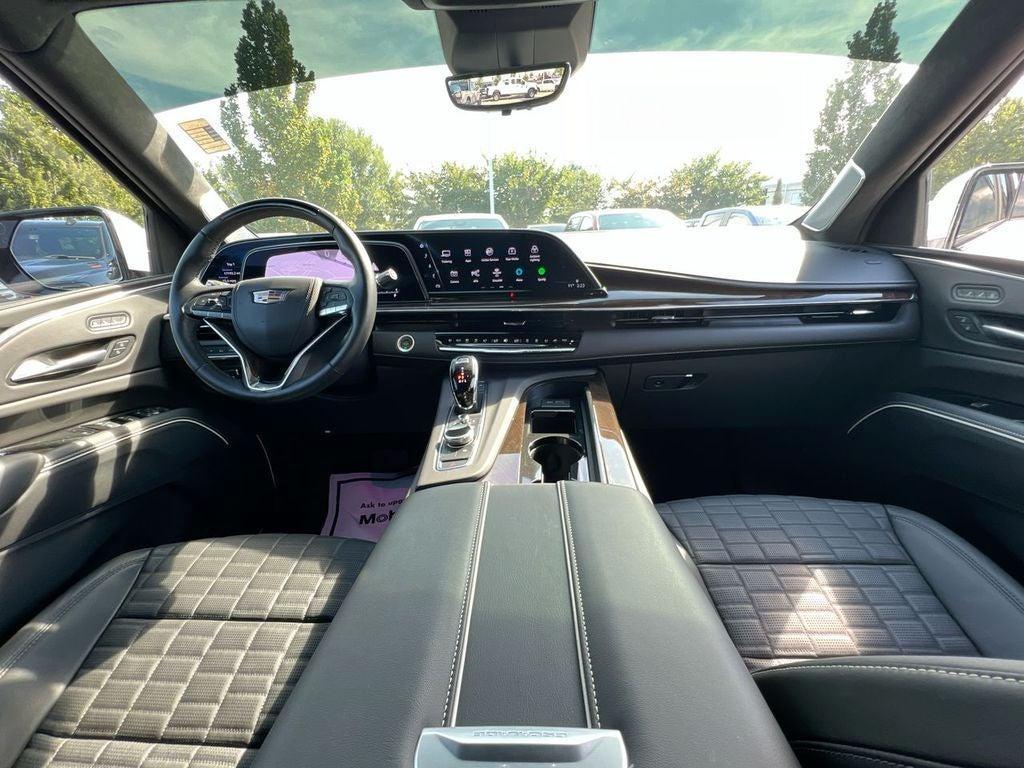 used 2024 Cadillac Escalade ESV car, priced at $98,500