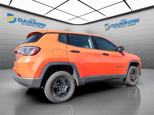 used 2021 Jeep Compass car, priced at $16,445