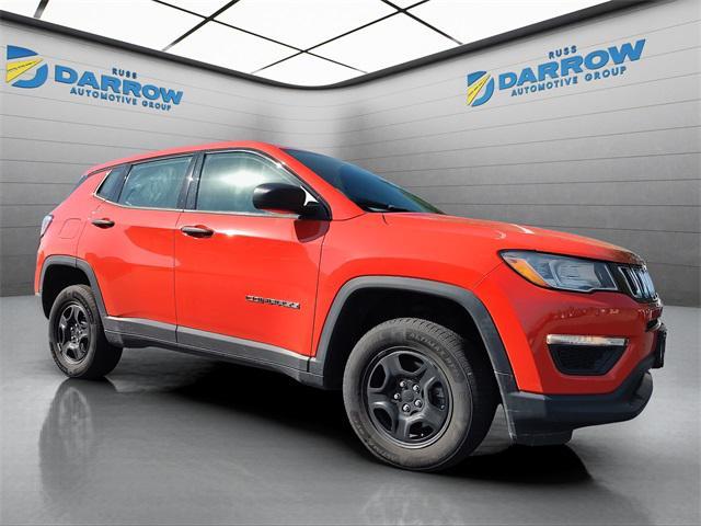 used 2021 Jeep Compass car, priced at $16,445