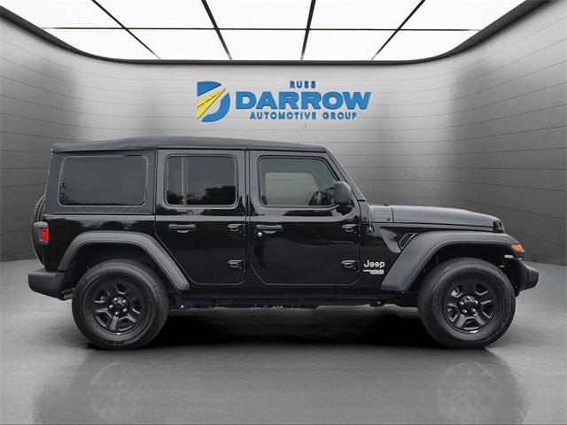 used 2021 Jeep Wrangler Unlimited car, priced at $24,879
