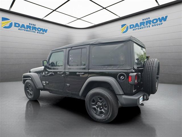 used 2021 Jeep Wrangler Unlimited car, priced at $24,879