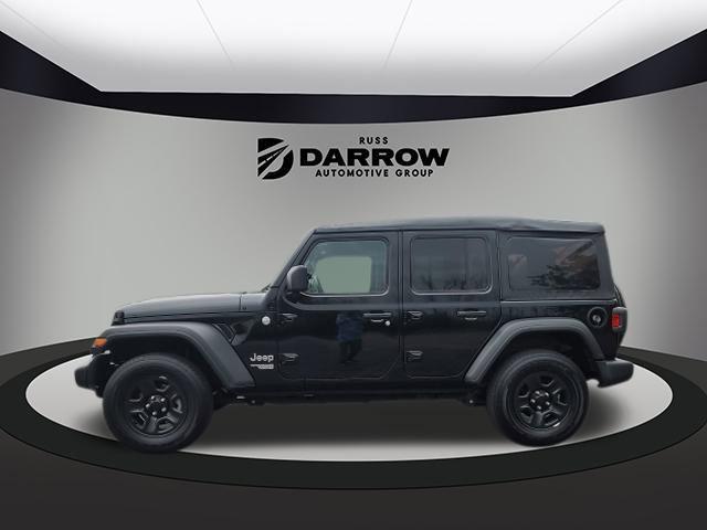 used 2021 Jeep Wrangler Unlimited car, priced at $26,195