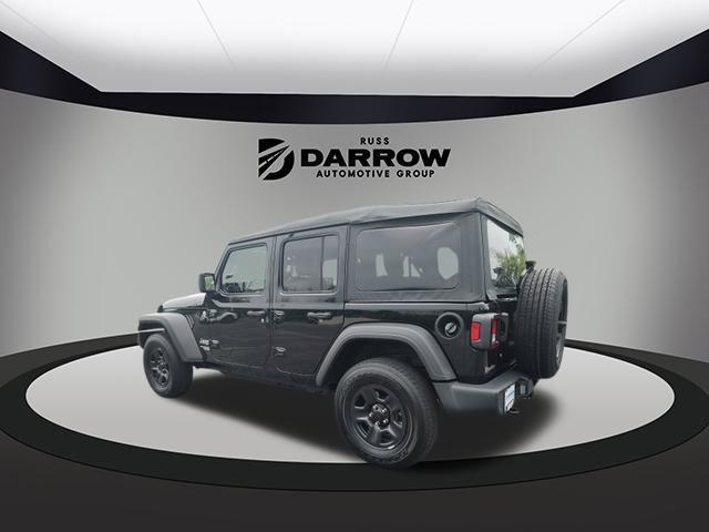used 2021 Jeep Wrangler Unlimited car, priced at $26,195