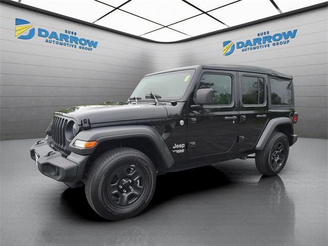 used 2021 Jeep Wrangler Unlimited car, priced at $25,329