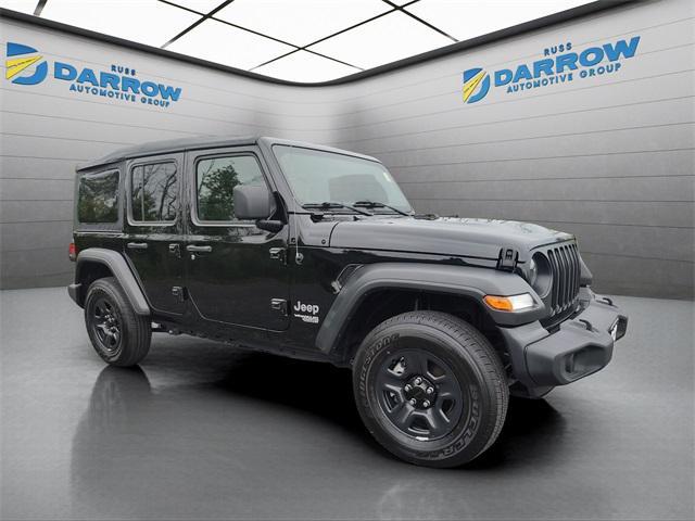 used 2021 Jeep Wrangler Unlimited car, priced at $24,879
