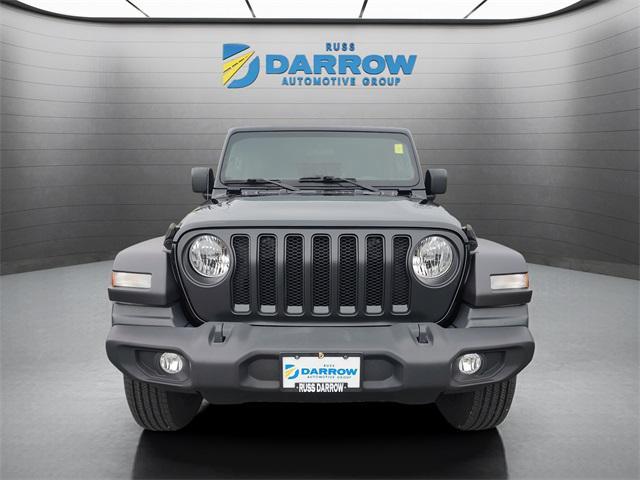 used 2021 Jeep Wrangler Unlimited car, priced at $24,879