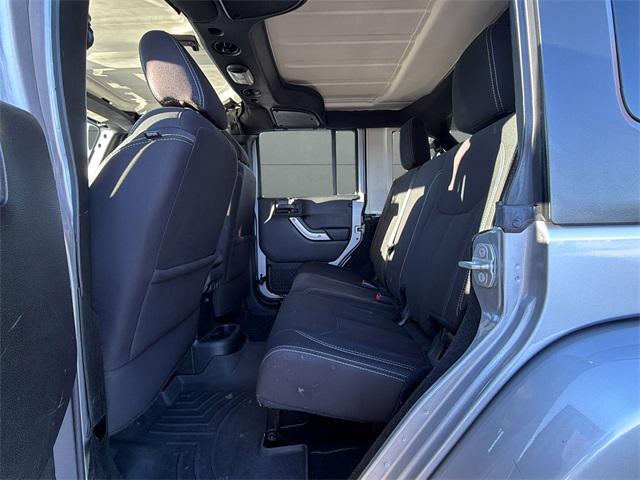 used 2018 Jeep Wrangler JK Unlimited car, priced at $17,000