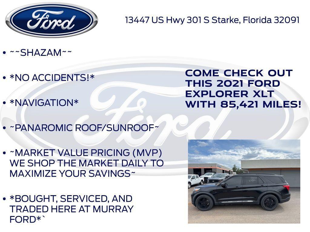 used 2021 Ford Explorer car, priced at $23,987