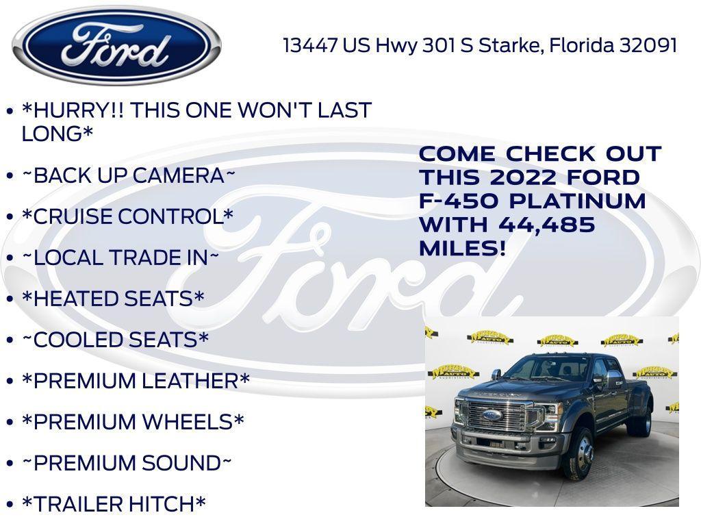 used 2022 Ford F-450 car, priced at $79,877