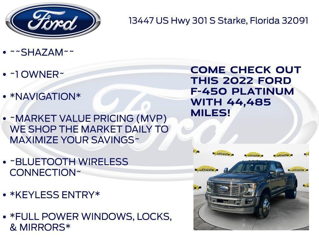 used 2022 Ford F-450 car, priced at $79,877