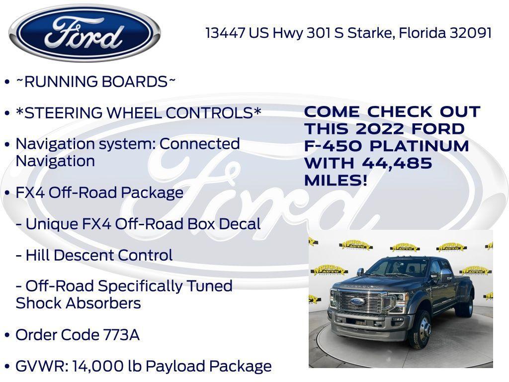 used 2022 Ford F-450 car, priced at $79,877