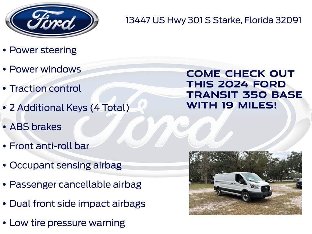 new 2024 Ford Transit-350 car, priced at $53,098