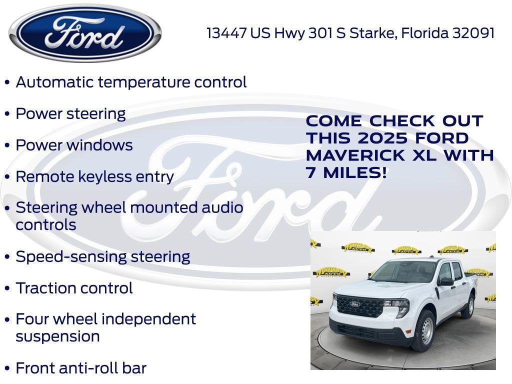 new 2025 Ford Maverick car, priced at $30,422