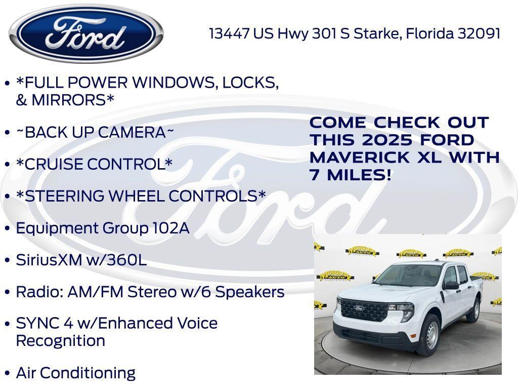 new 2025 Ford Maverick car, priced at $30,422