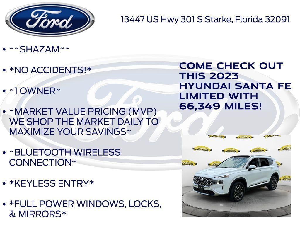 used 2023 Hyundai Santa Fe car, priced at $26,577
