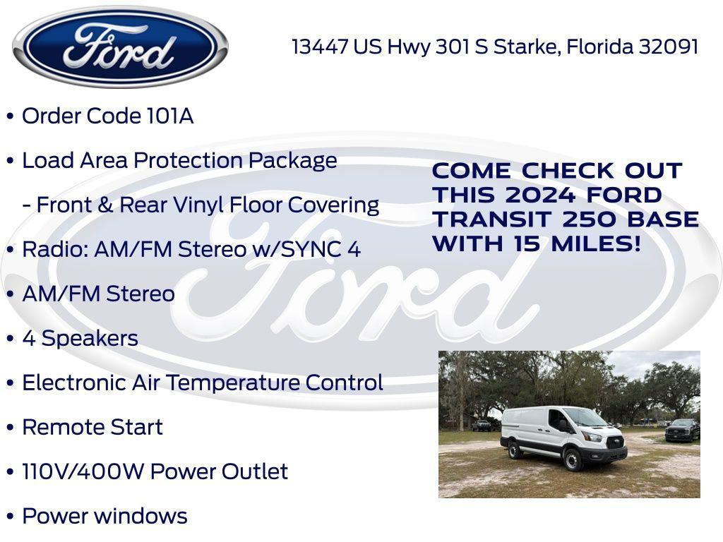 new 2024 Ford Transit-250 car, priced at $49,847