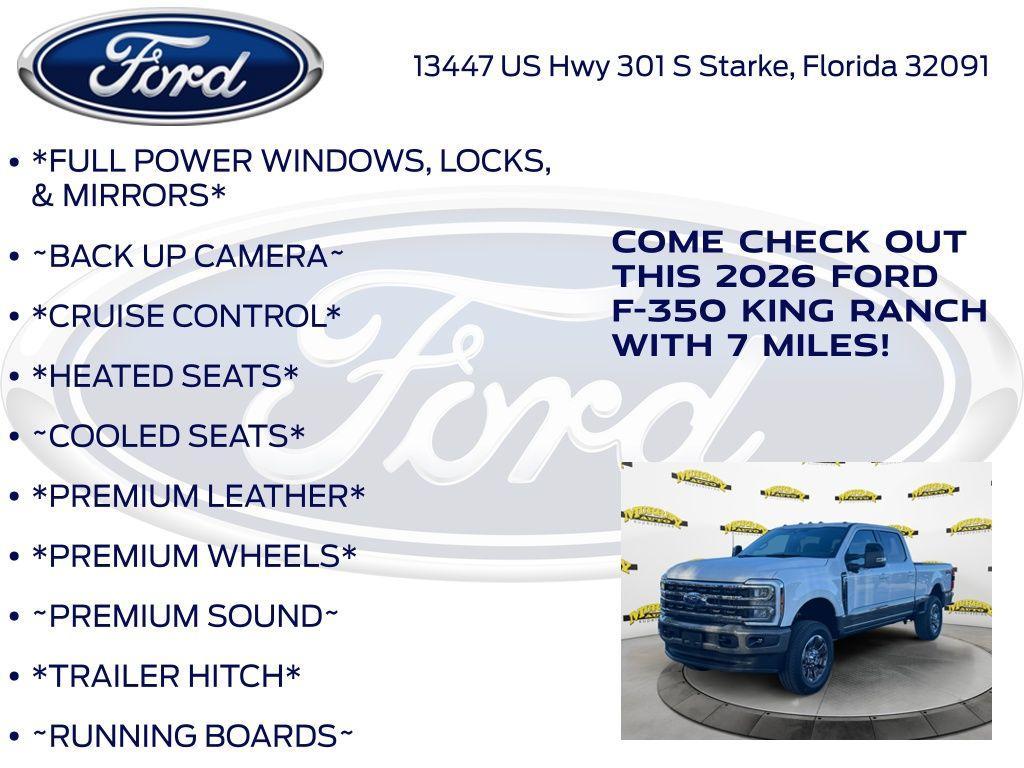 new 2026 Ford F-350 car, priced at $94,240