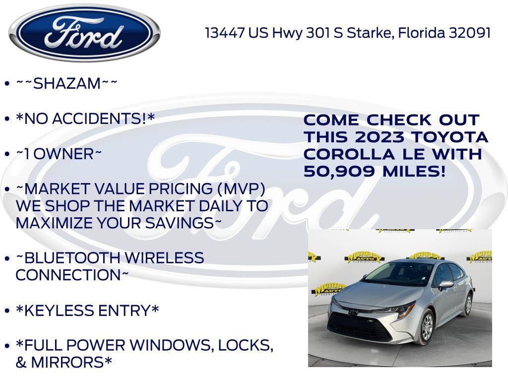 used 2023 Toyota Corolla car, priced at $18,444