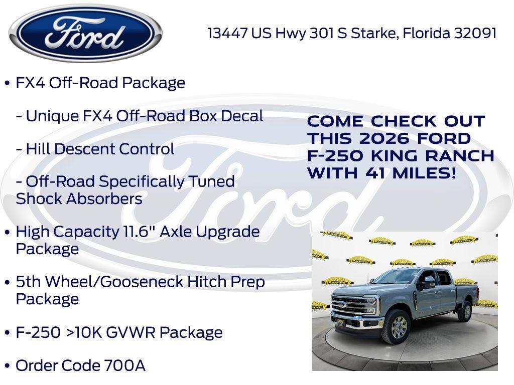 new 2026 Ford F-250 car, priced at $101,780