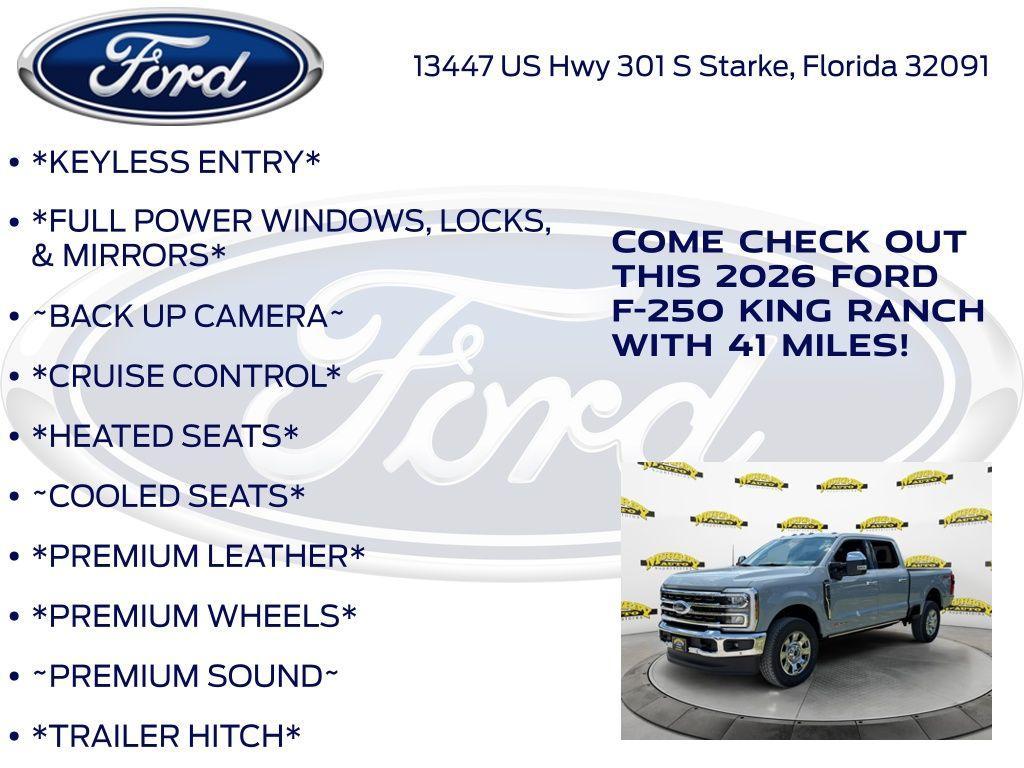new 2026 Ford F-250 car, priced at $101,780