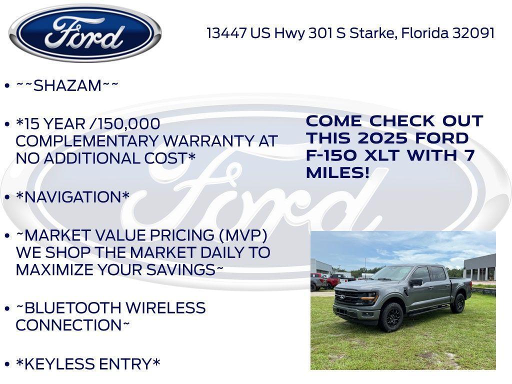 new 2025 Ford F-150 car, priced at $59,999