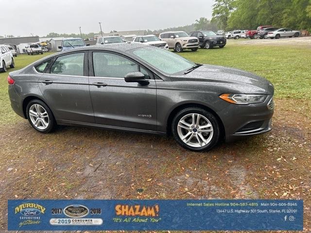 used 2018 Ford Fusion Hybrid car, priced at $16,490