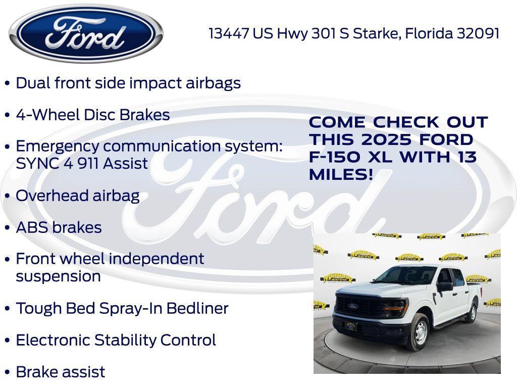 new 2025 Ford F-150 car, priced at $47,057