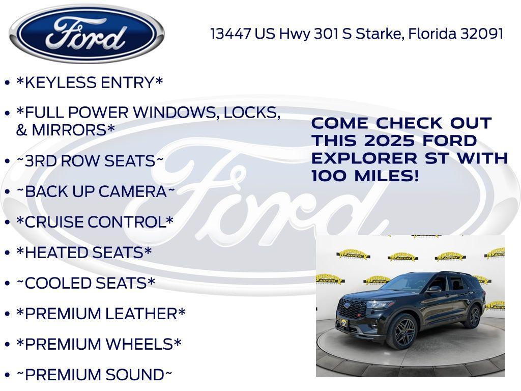 new 2025 Ford Explorer car, priced at $60,515