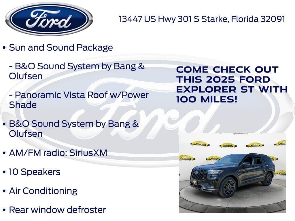 new 2025 Ford Explorer car, priced at $60,515