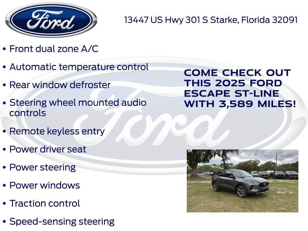 new 2025 Ford Escape car, priced at $30,499