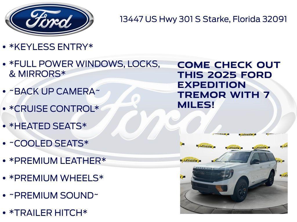 new 2025 Ford Expedition car, priced at $85,685