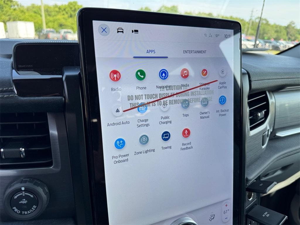 new 2025 Ford F-150 Lightning car, priced at $74,015