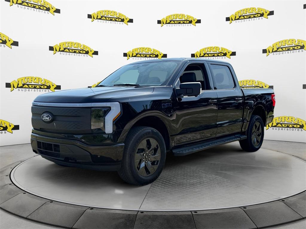 new 2025 Ford F-150 Lightning car, priced at $74,015
